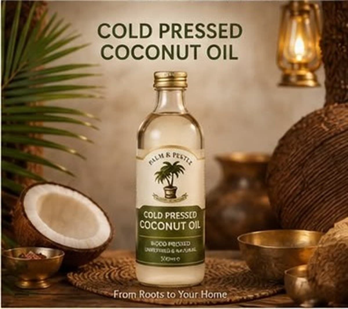 Cold-Pressed Coconut Oil