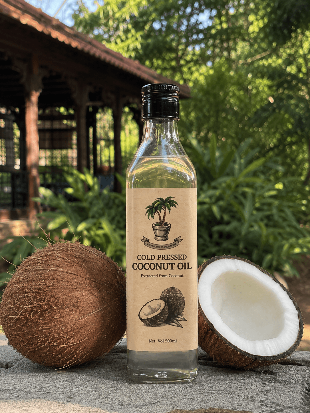 Cold-Pressed Coconut Oil