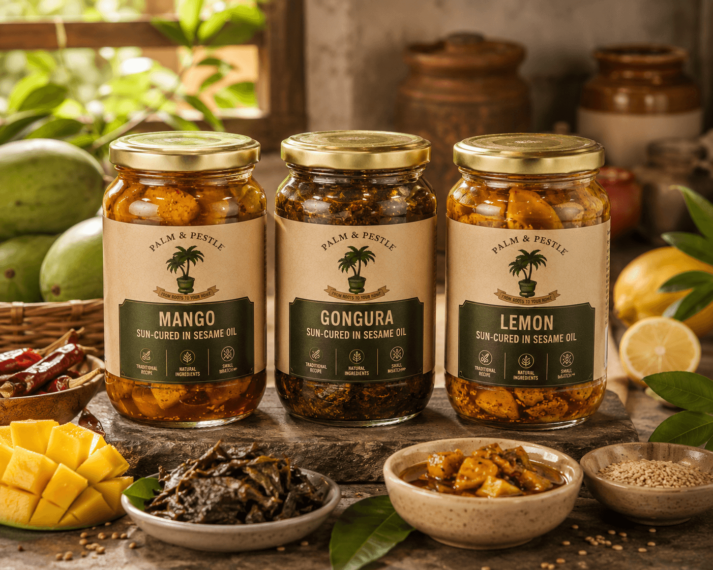 Traditional Pickle Trio